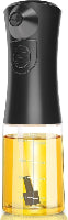 Electric Oil Sprayer for Cooking, Glass Oil Sprayer Mister, Olive Oil Spray Bottle, The Real Oil Mister for Salads, Baking, Grilling, and Ideal for Air Fryers, Black