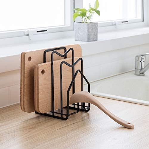 SUNIFCON Cutting Board Rack Organizer Chopping Board Stand Holder - Flavour Fushion Cooking Shop