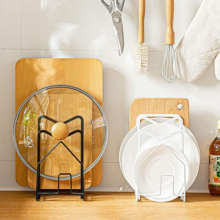 SUNIFCON Cutting Board Rack Organizer Chopping Board Stand Holder - Flavour Fushion Cooking Shop