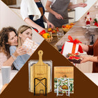 SUNIFCON Cutting Board Rack Organizer Chopping Board Stand Holder