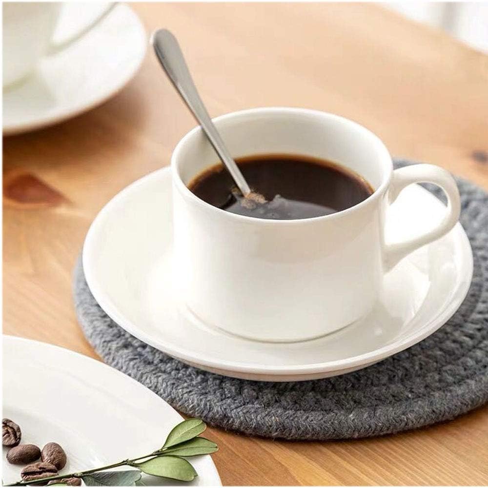 Demitasse Espresso Spoons Set of 6, Mini Coffee Spoon, 18/10 Stainless Steel Small Spoons for Dessert, Tea, Appetizer, 4.7