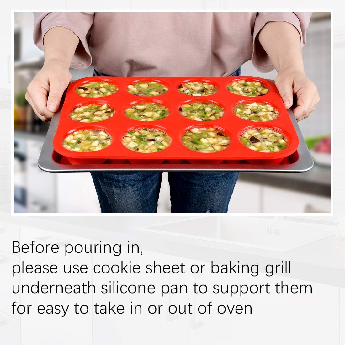 12-Cup Muffin Pan & Mini 24-Cup Cupcake -