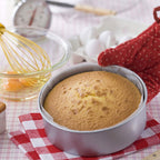 2-Pack 6-Inch Cake Pans Non-Stick Deep Aluminium Round Cake Pans