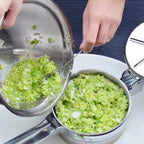 Stainless Steel Potato Masher - Multifunctional Potato Masher - (Open Bottom)