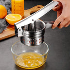 Stainless Steel Potato Masher - Multifunctional Potato Masher - (Open Bottom)