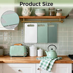 3 Pcs Small Cutting Boards for Small Kitchen, Thin Plastic Cutting Board Set with Easy Grip Handle