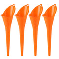 4 Pcs Plastic Long Neck Oil unnel or Change, Multi-unction Long or Transmission luid Automotive unnels, Car Water Diesel uel Kerosene Liquids Engine Oil unnel Set