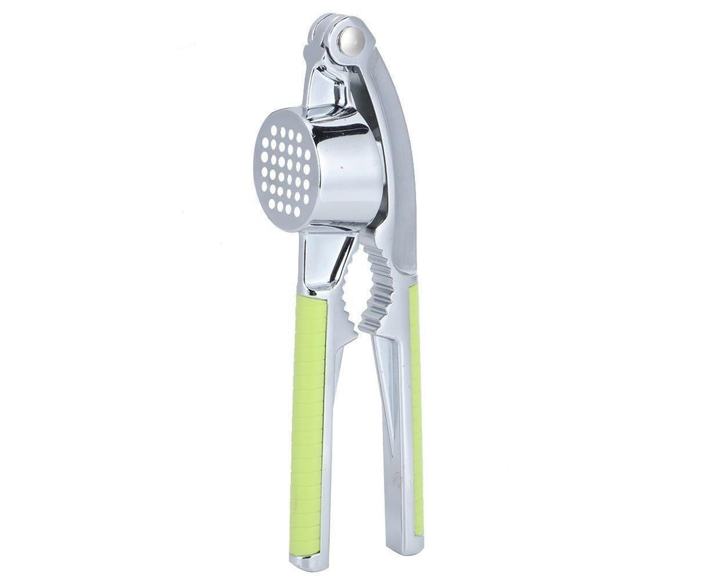 Kitchen Portable Manual Food Garlic Press Grinder Crusher Masher Walnut Cracker for Home Use