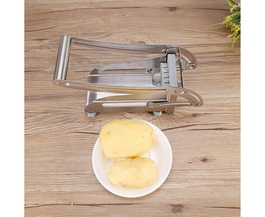 Stainless Steel French Fries Cutter Potato Chipper Chopper Maker