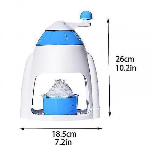 Manual Ice Shaver Ice Crusher And Shaved Ice Machine With Free Ice Trays