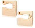 2 Pieces Wooden Babies Knife For Cooking, Babies secure Knives Wooden Babies Knife For Cooking And Cutting Veggies Fruits