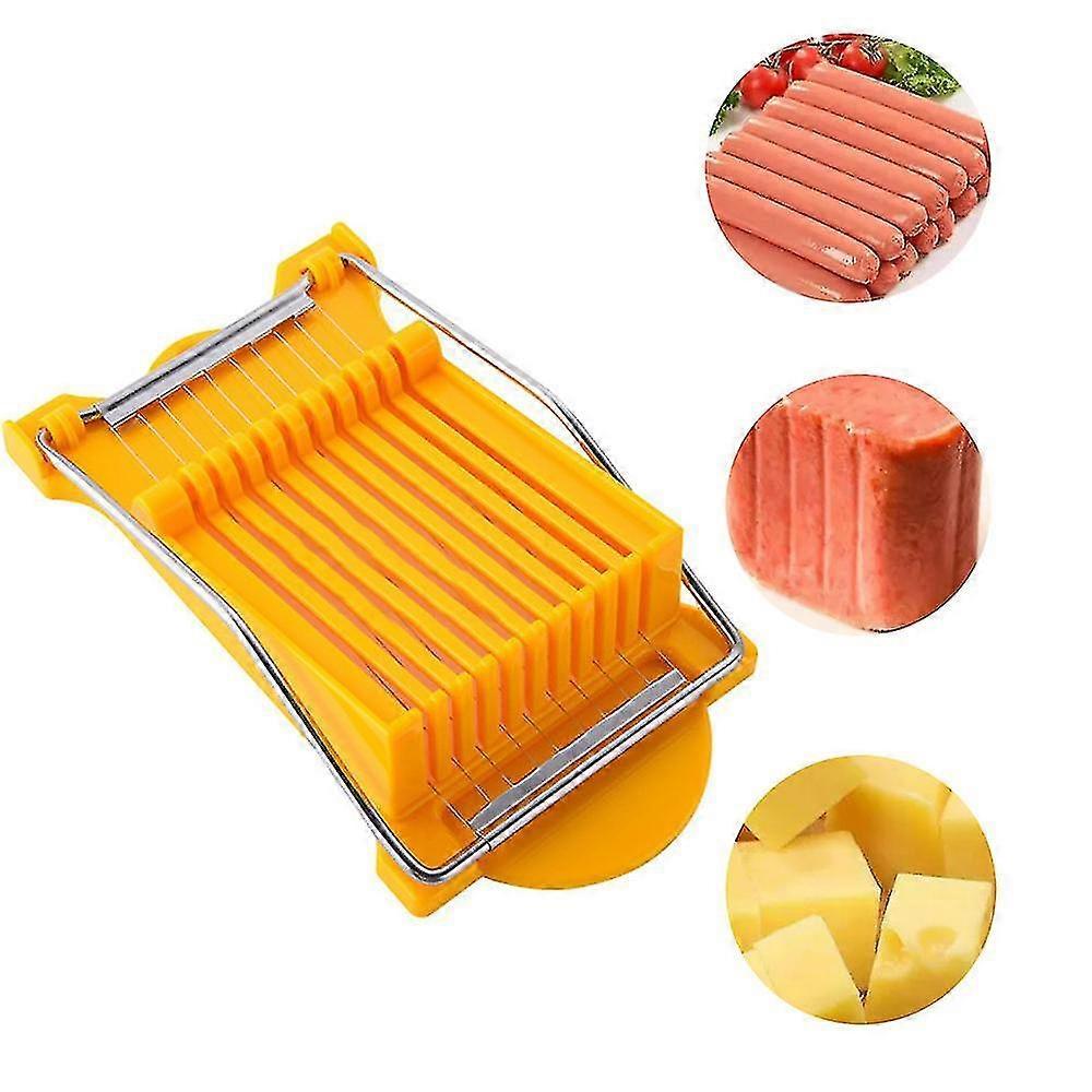 Stainless Steel Food Slicer For Kitchen (White)