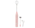 Mini Electric Stirrer, Cordless Multifunctional Eggbeater with 2 Heads for Home Coffee & Drinks, Pink - Flavour Fushion Cooking Shop