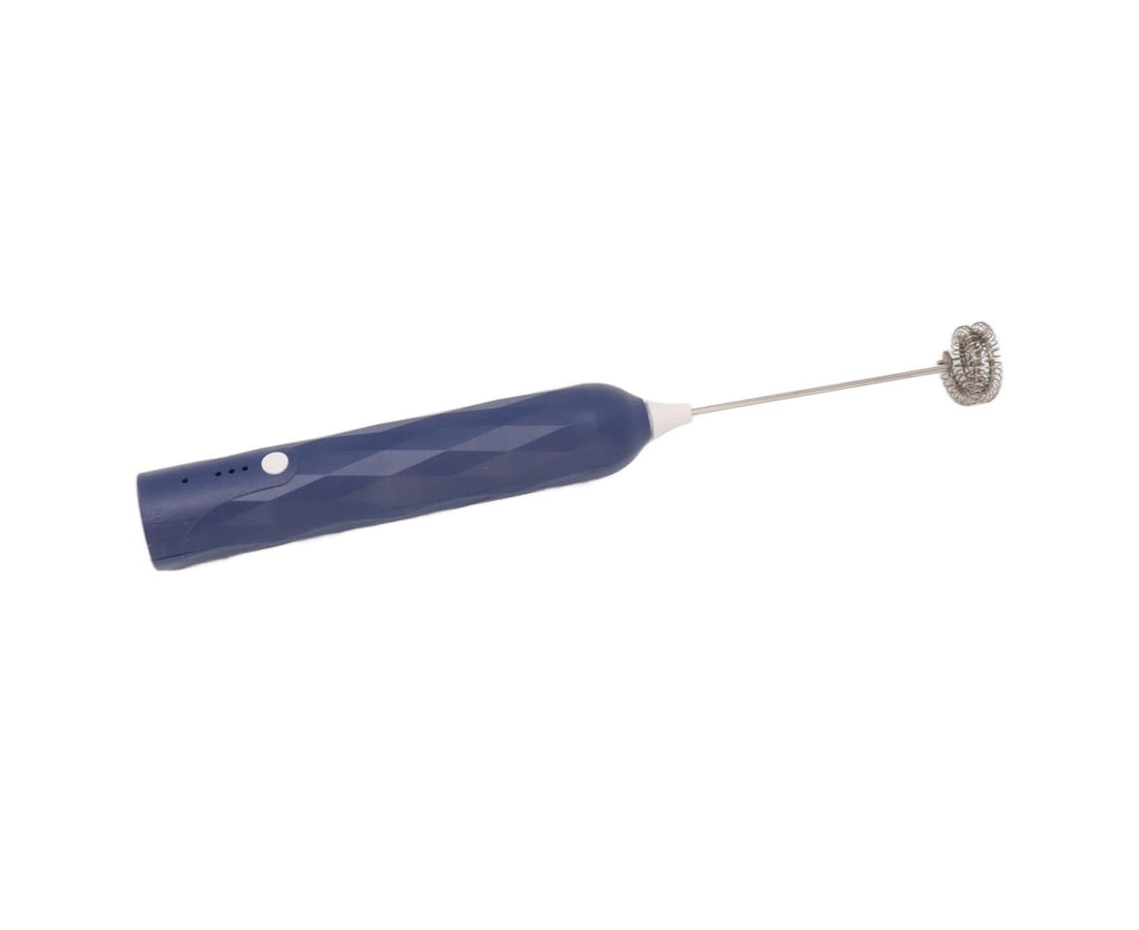 Small Household Egg Beater, Mini Multifunctional Handheld Electric Stirrer, Foam Maker, Whisk, Cordless Milk & Coffee Foamer, Blue