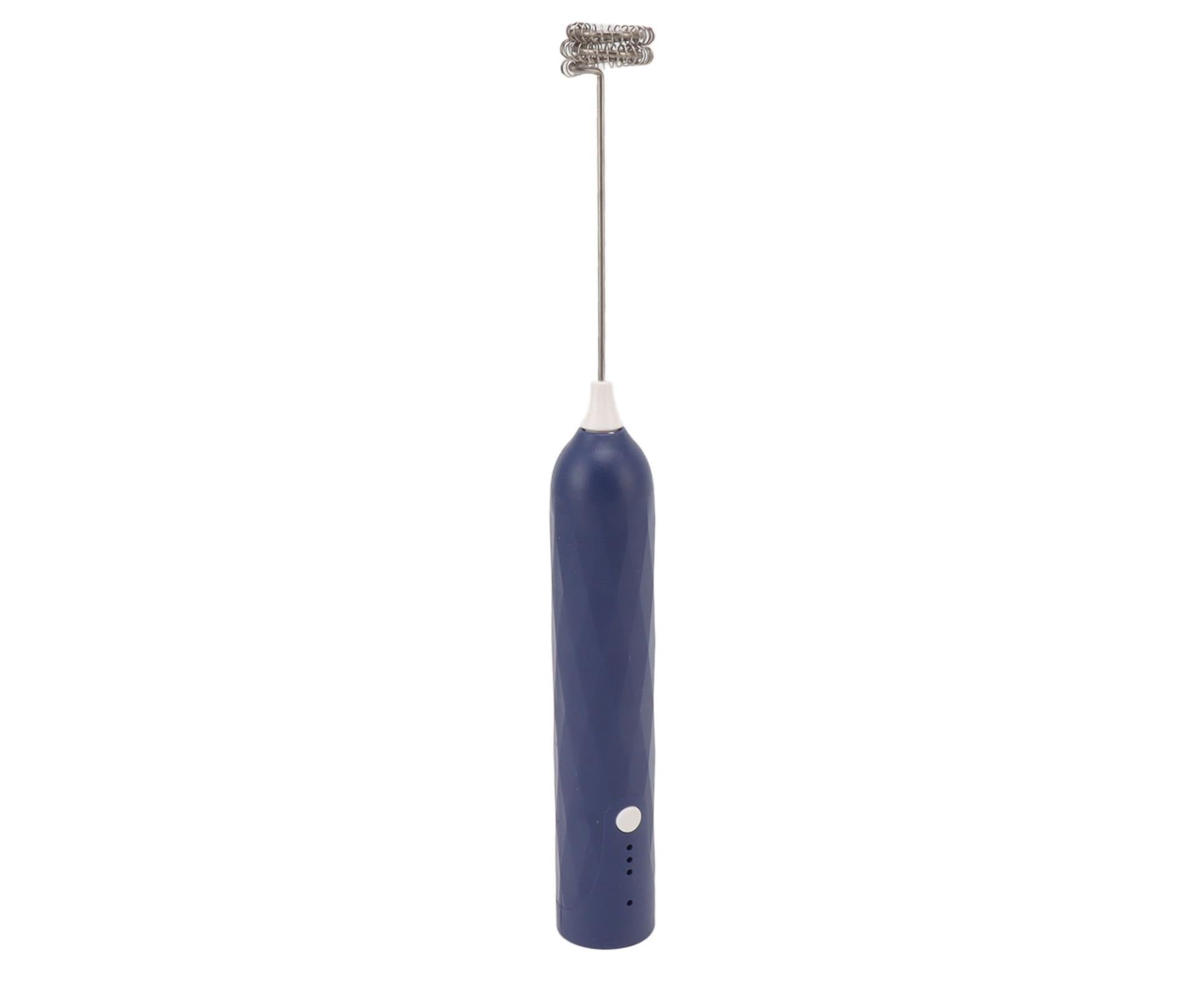 Small Household Egg Beater, Mini Multifunctional Handheld Electric Stirrer, Foam Maker, Whisk, Cordless Milk & Coffee Foamer, Blue