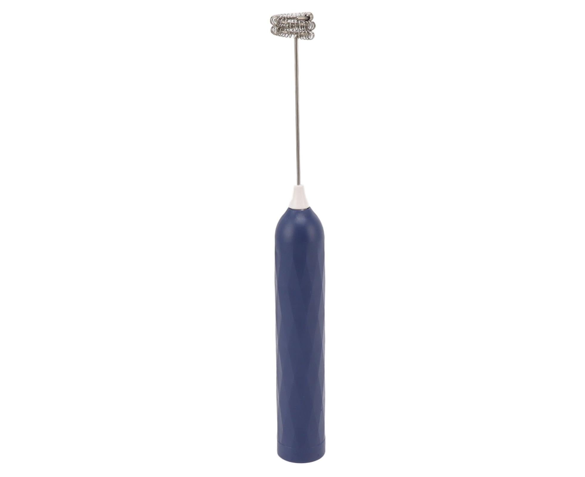 Small Household Egg Beater, Mini Multifunctional Handheld Electric Stirrer, Foam Maker, Whisk, Cordless Milk & Coffee Foamer, Blue