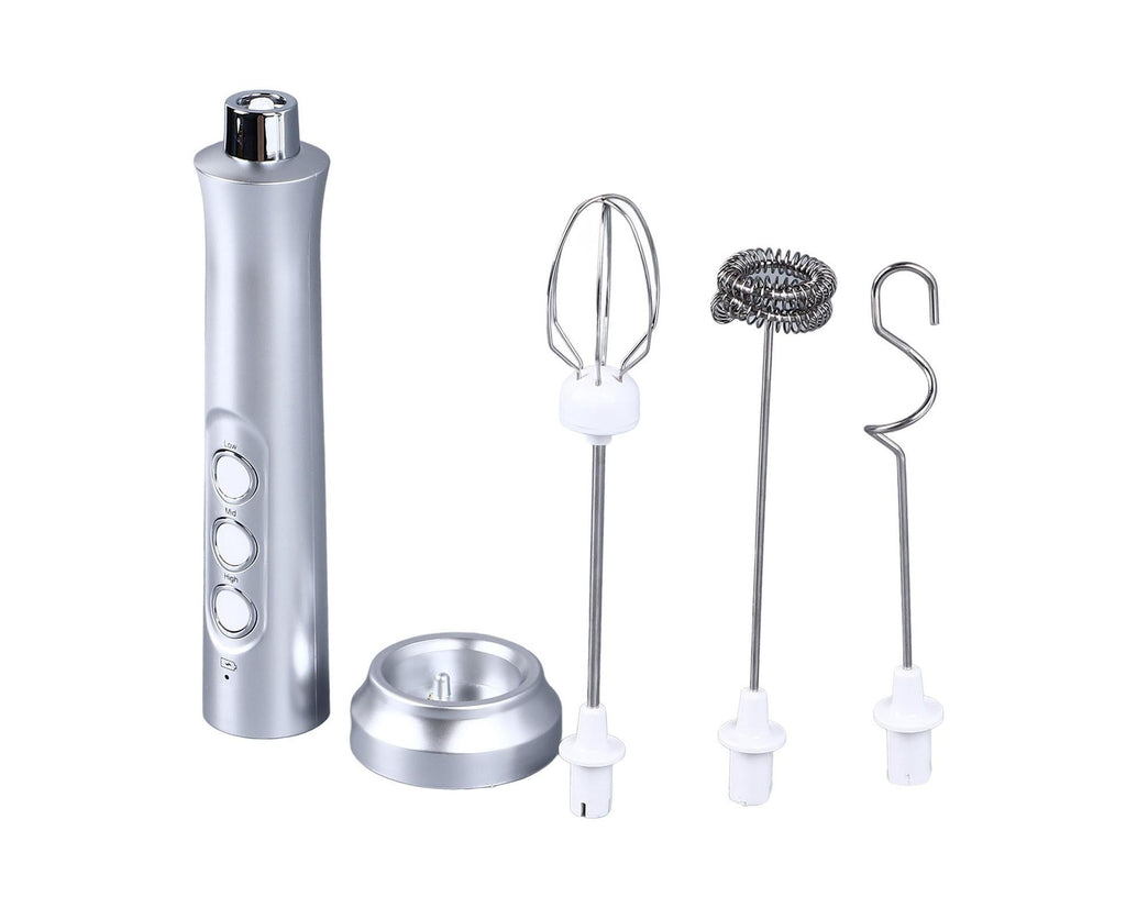 Handheld Milk Frother, Powerful High-Speed USB Rechargeable, Whisk Drink Mixer for Coffee, Matcha & Hot Chocolate
