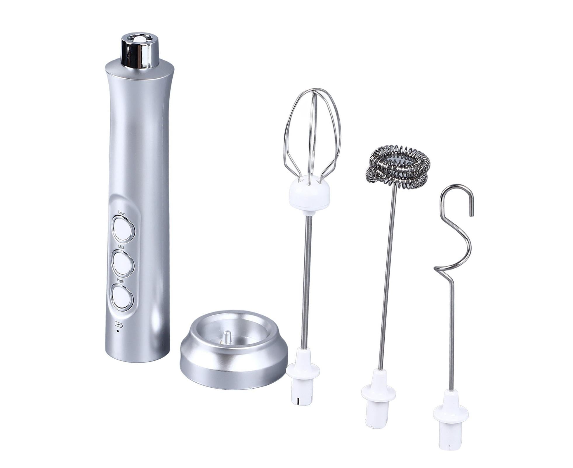 Handheld Milk Frother, Powerful High-Speed USB Rechargeable, Whisk Drink Mixer for Coffee, Matcha & Hot Chocolate