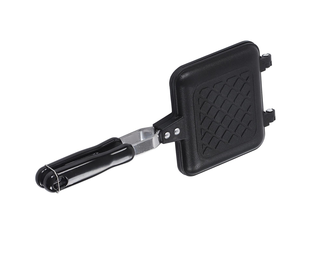 Sandwich Pan, Double-Sided Non-Stick Breakfast Frying Pan, Flat Bottom Panini Maker