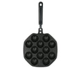 12-Cavity Aluminum Takoyaki Pan, Octopus Balls Egg Puffs Baking Pan, Home Cooking Tool