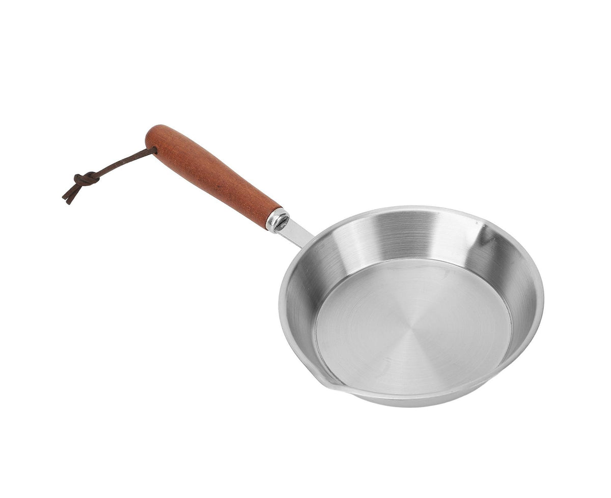 Stainless Steel Frying Pan, Non-Stick Egg Fryer for Household & Restaurant, 4.7 Inch - Flavour Fushion Cooking Shop