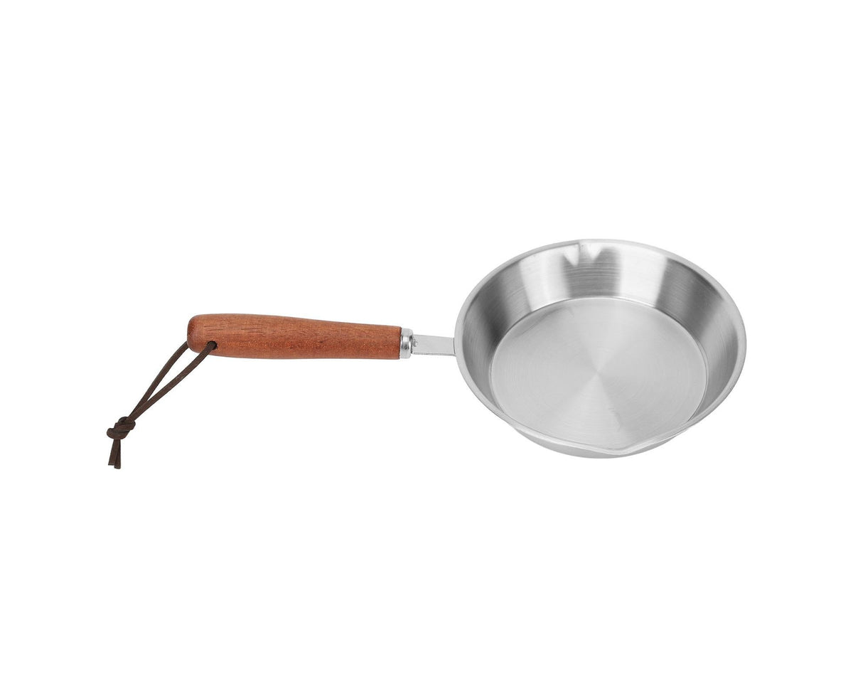 Stainless Steel Frying Pan, Non-Stick Egg Fryer for Household & Restaurant, 6.3 Inch - Flavour Fushion Cooking Shop