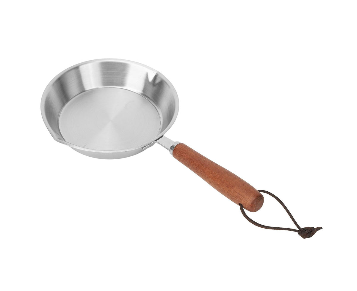 Stainless Steel Frying Pan, Non-Stick Egg Fryer for Household & Restaurant, 6.3 Inch - Flavour Fushion Cooking Shop