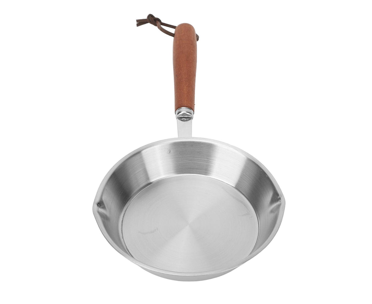 Stainless Steel Frying Pan, Non-Stick Egg Fryer for Household & Restaurant, 6.3 Inch - Flavour Fushion Cooking Shop