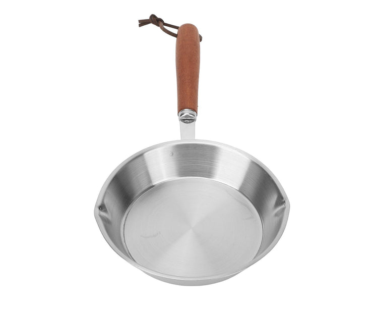 Stainless Steel Frying Pan, Non-Stick Egg Fryer for Household & Restaurant, 6.3 Inch - Flavour Fushion Cooking Shop