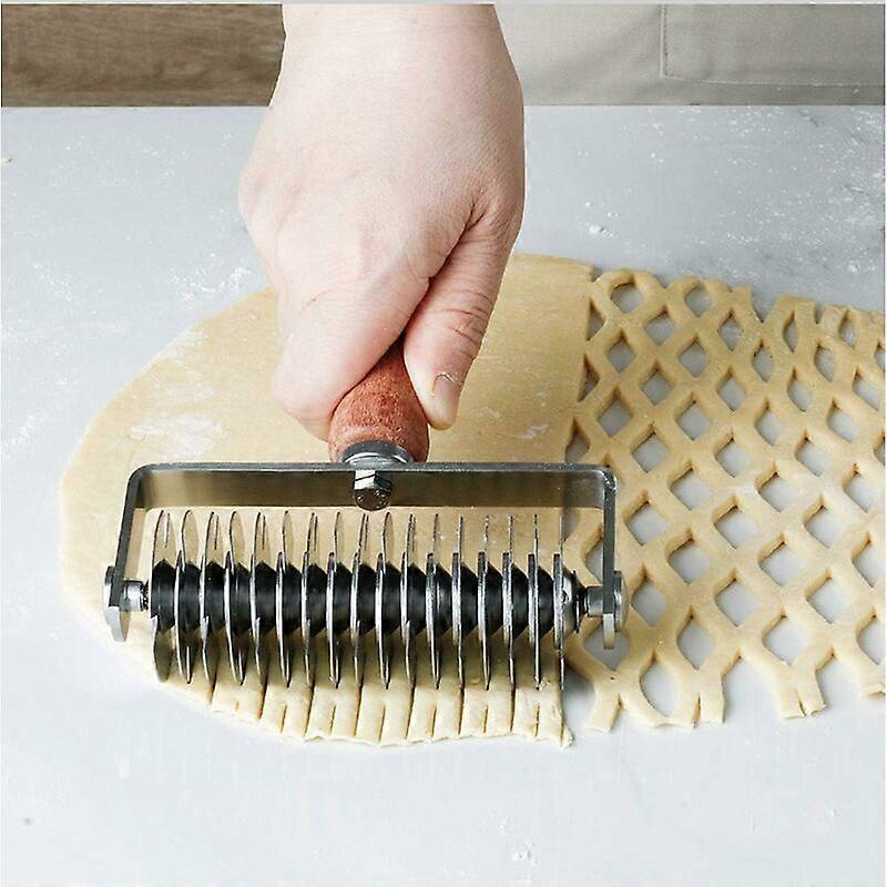 Stainless Steel Pastry Lattice Rolling & Cutting Machine