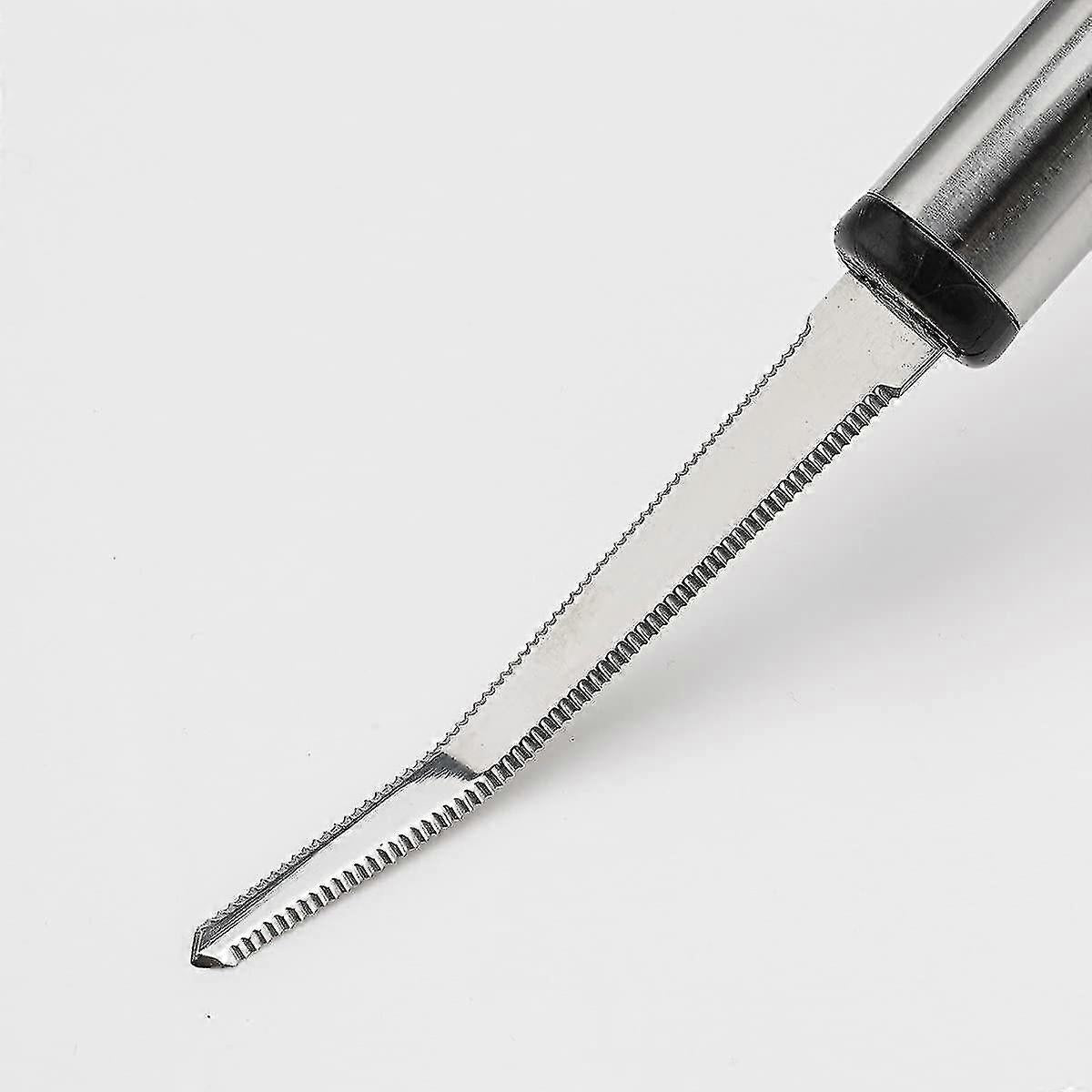2PCS Stainless Steel Grapefruit Knife - Curved Serrated Blade - Flavour Fushion Cooking Shop