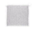 Stainless Steel Cast Iron Skillet Cleaner Chainmail Scrubber-6inch