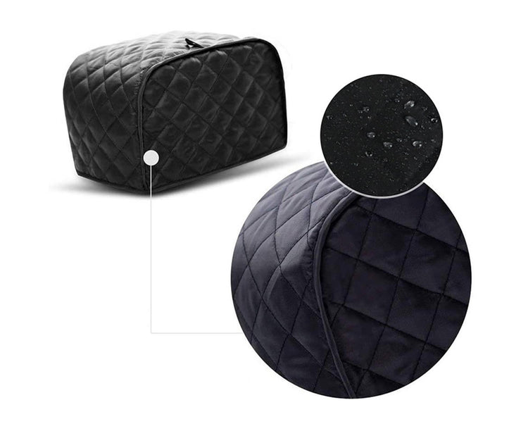 Toaster Cover Fine Stitching Poly Pongee Two Slice-Wine Red L - Flavour Fushion Cooking Shop