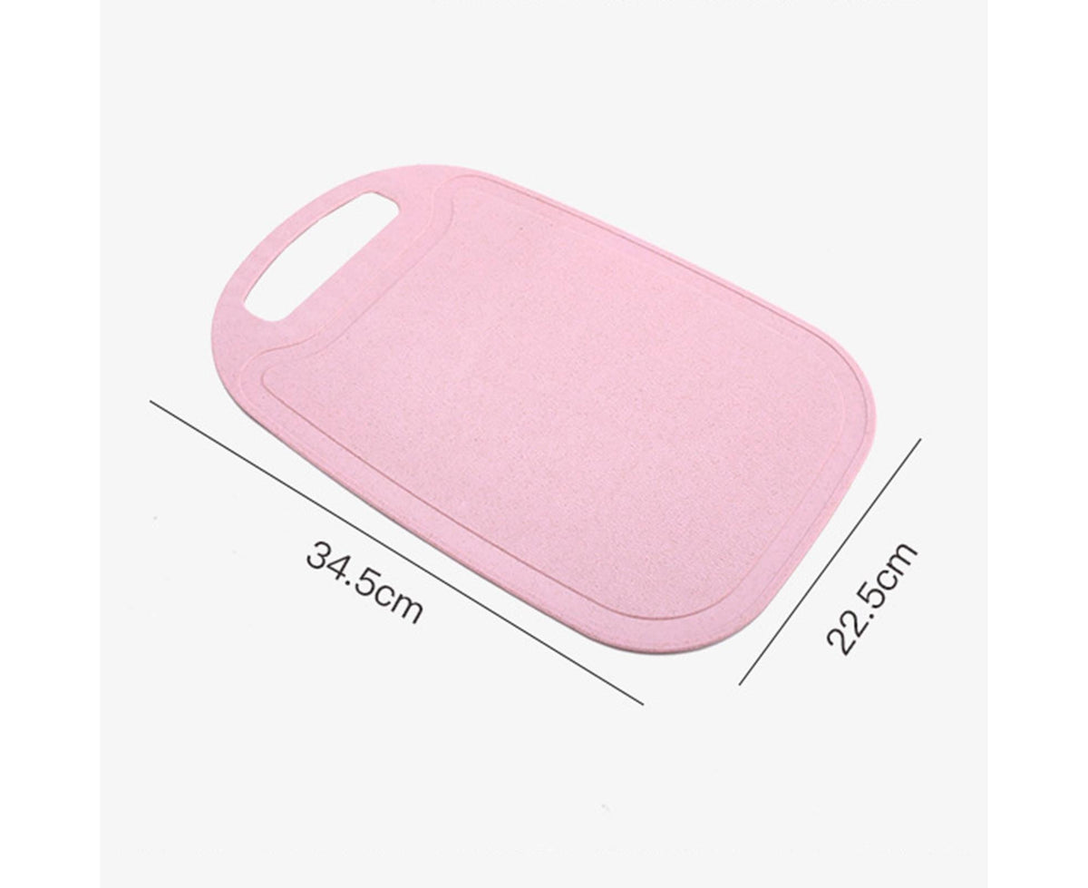 Chopping Block Food Grade Non-Slip 4 Colors Kitchen Cutting Board for Kitchen-Pink - Flavour Fushion Cooking Shop