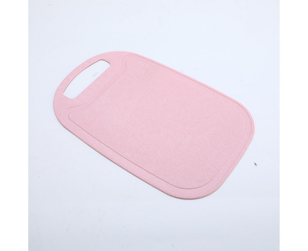 Chopping Block Food Grade Non-Slip 4 Colors Kitchen Cutting Board for Kitchen-Pink