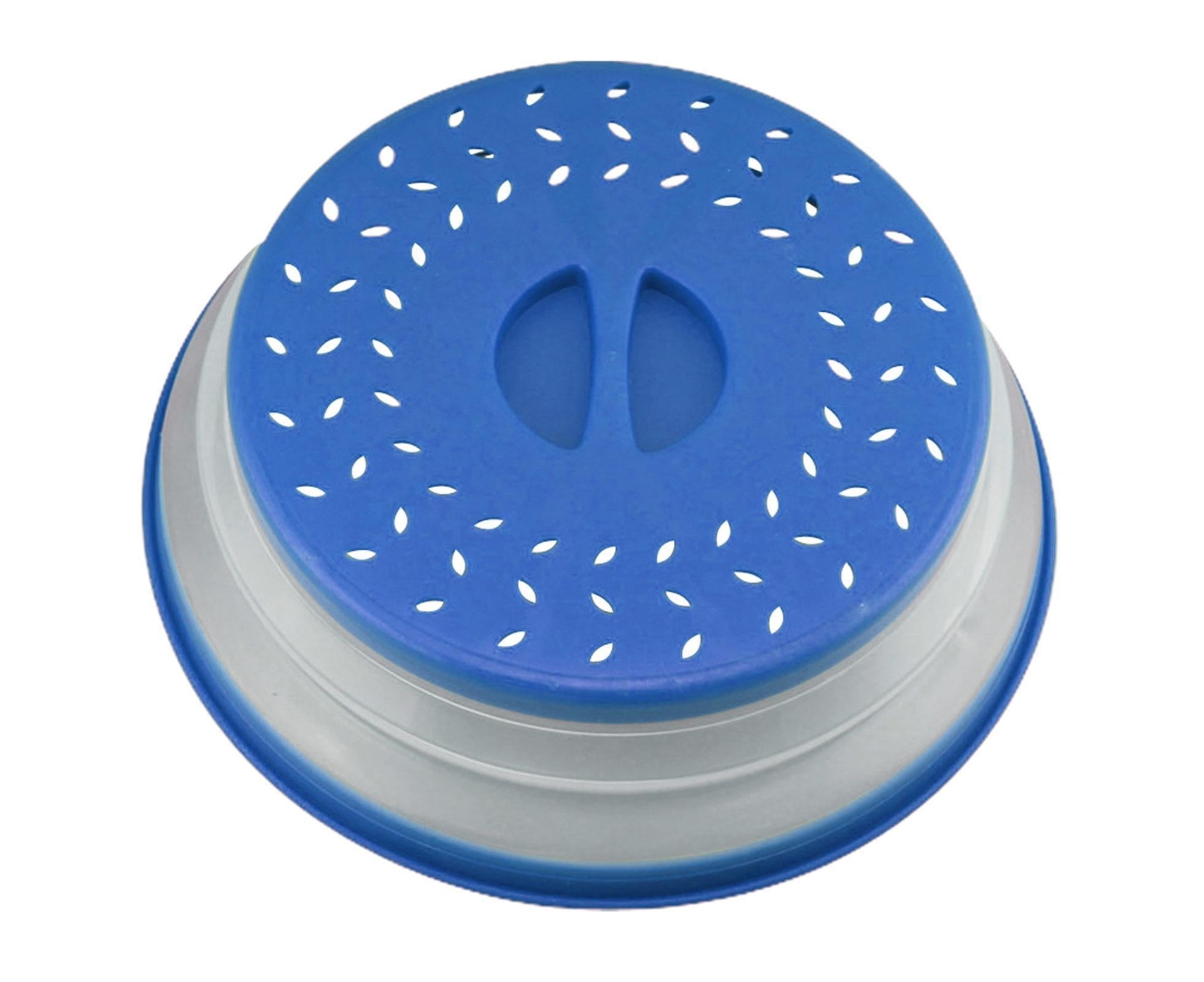 Microwave Cover TPR Microwave Splatter Guard-Blue