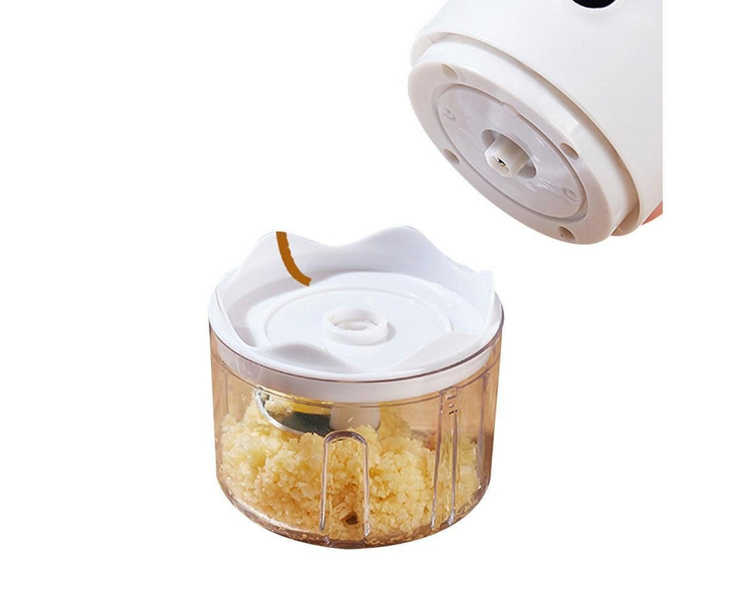 Electric Mini Garlic Chopper 250ML Wireless Portable Mini Food Processor Mincer Blender Mixer