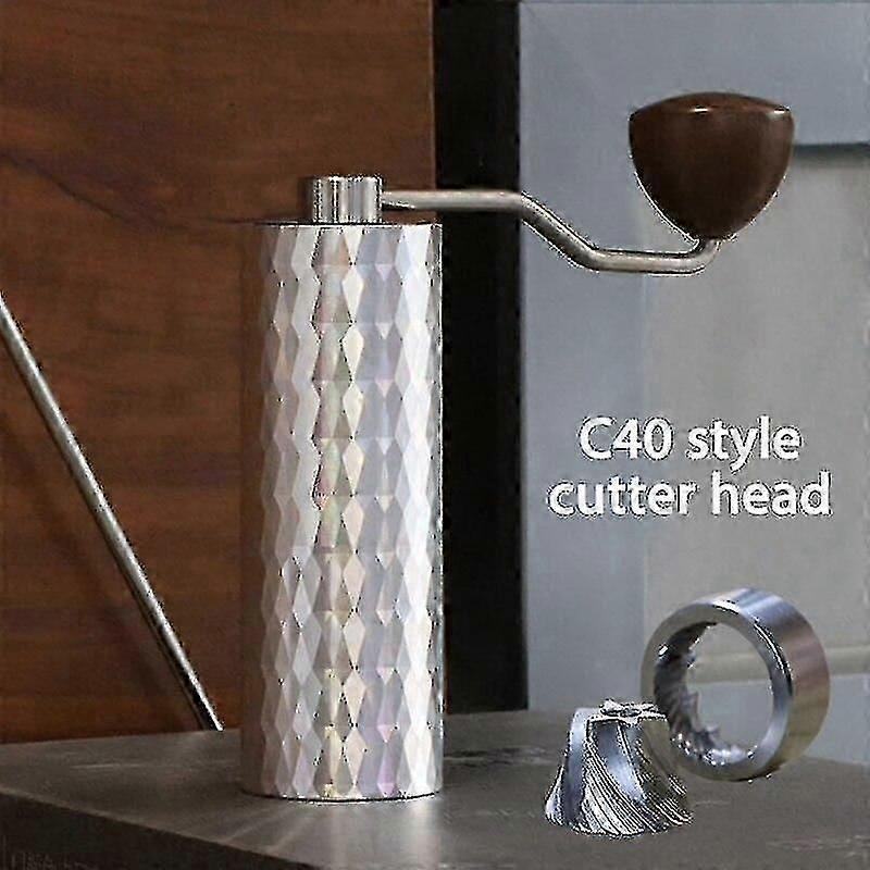 Manual Coffee Grinder - Burr Coffee Mill, Adjustable Grinding Machine - Flavour Fushion Cooking Shop