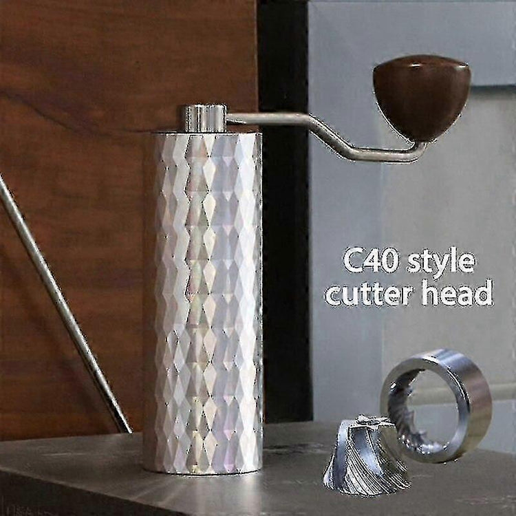 Manual Coffee Grinder - Burr Coffee Mill, Adjustable Grinding Machine - Flavour Fushion Cooking Shop
