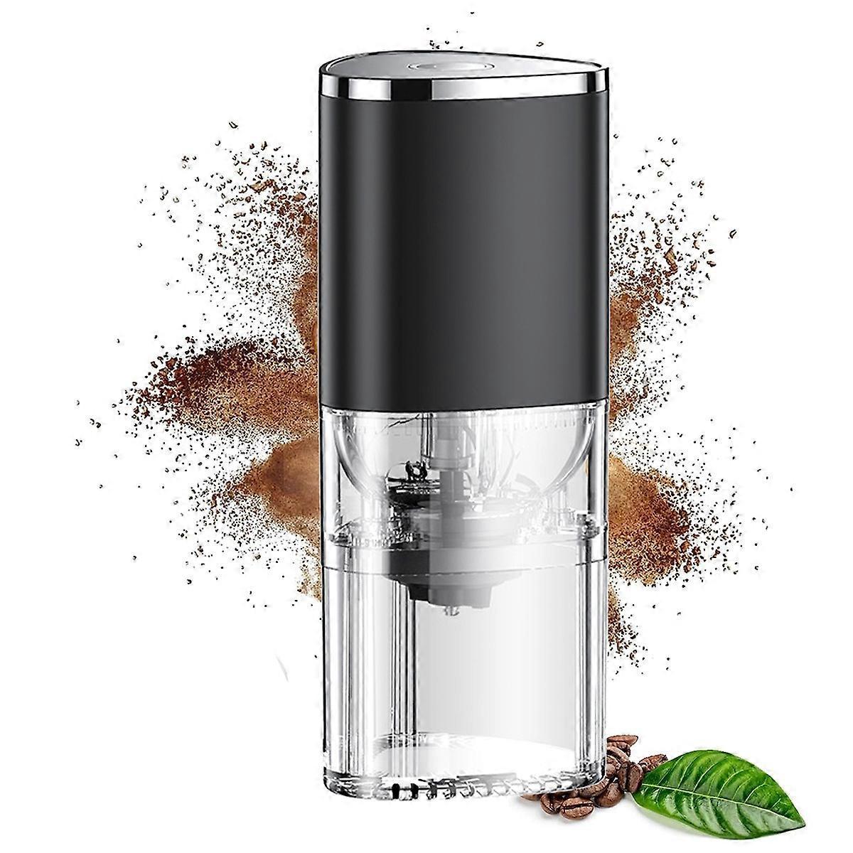 Electric Burr Coffee Grinder - Mini Cordless Coffee Bean Grinder for Home & Travel - Flavour Fushion Cooking Shop