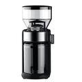 220V Flat Wheel Electric Burr Coffee Grinder Machine - High Efficiency Mill