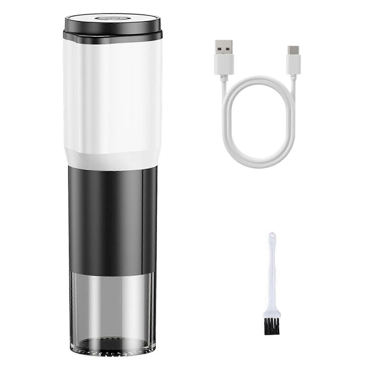 Electric Coffee Grinder - Rechargeable Coffee Mill, Compact Grinder for Office & Travel - Flavour Fushion Cooking Shop