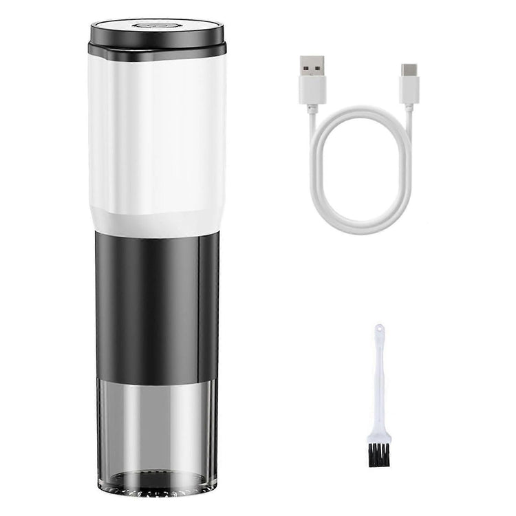 Electric Coffee Grinder - Rechargeable Coffee Mill, Compact Grinder for Office & Travel - Flavour Fushion Cooking Shop