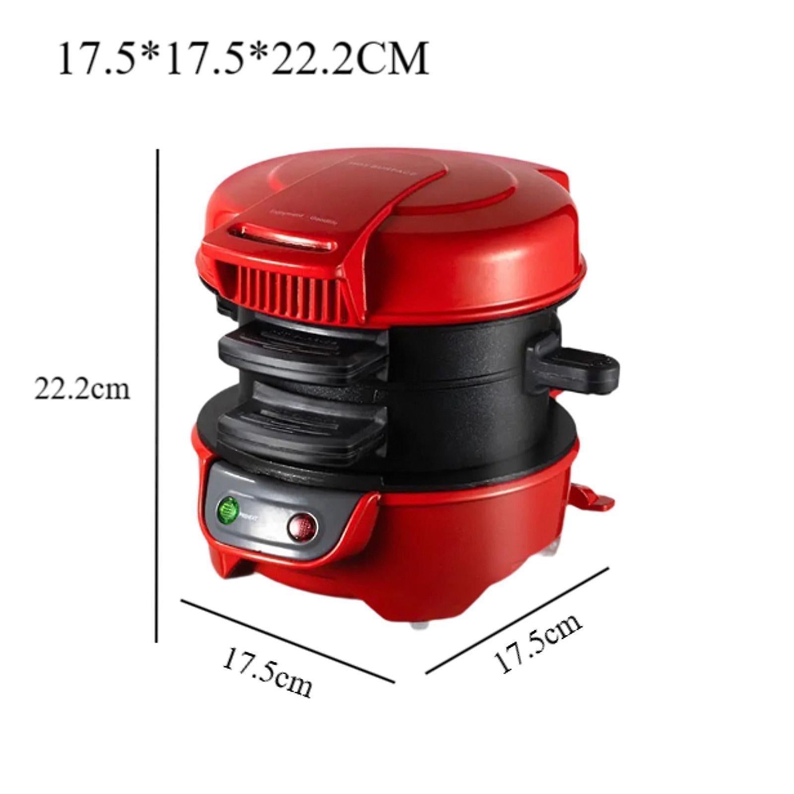 Mini Sandwich & Waffle Maker - Easy to Clean Plates, Also for Burgers and Breakfast Cakes