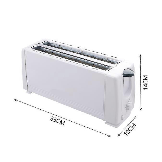 Multifunctional 4-Slice Breakfast Toaster - White - Flavour Fushion Cooking Shop