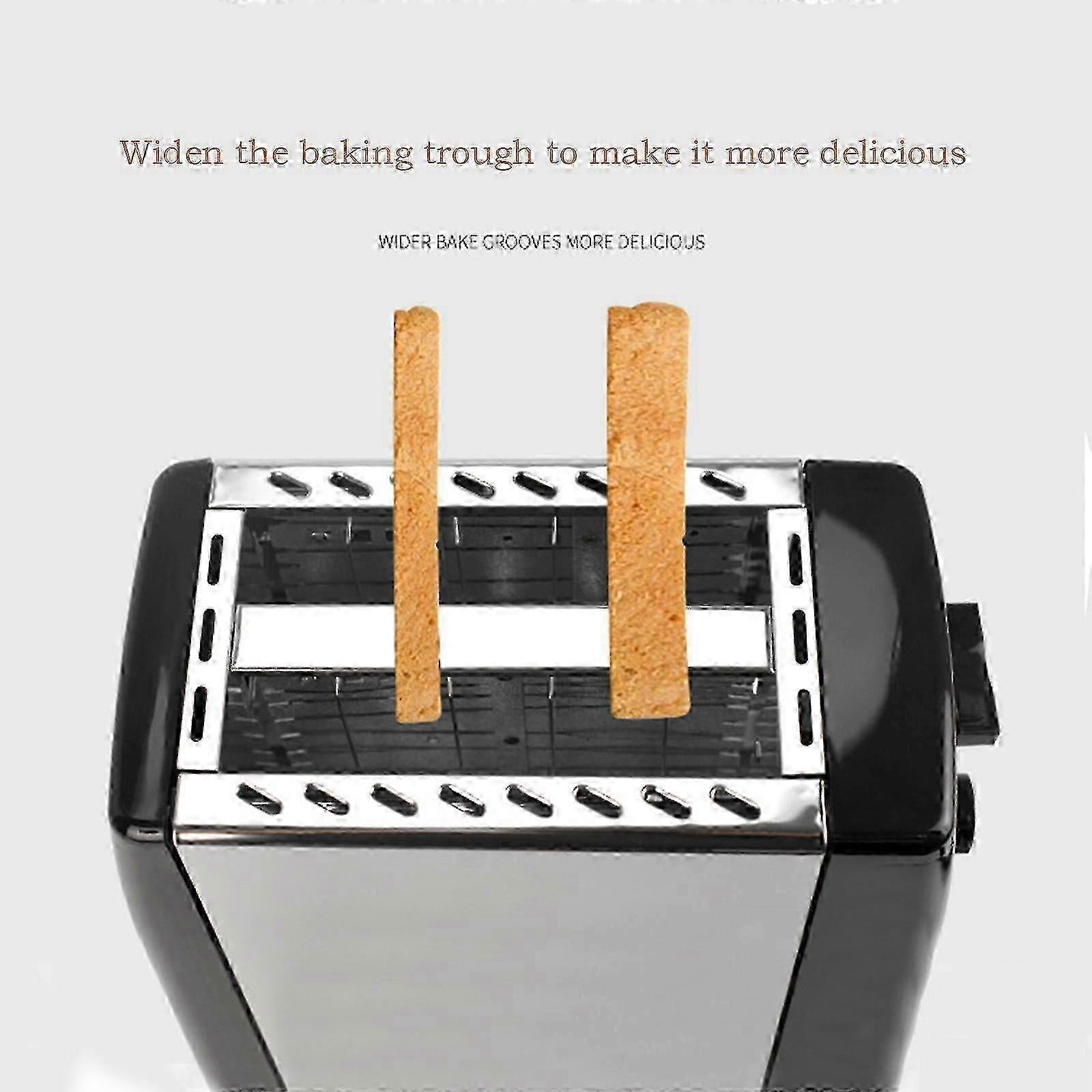 Compact 110V Toaster with Adjustable Settings for Kitchen