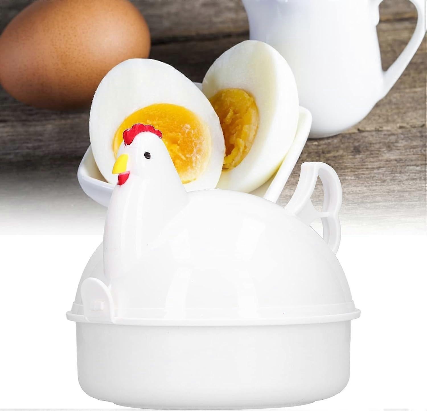 Animal Shaped Microwave Egg Cooker, Mini Egg Boiler for Household Cooking