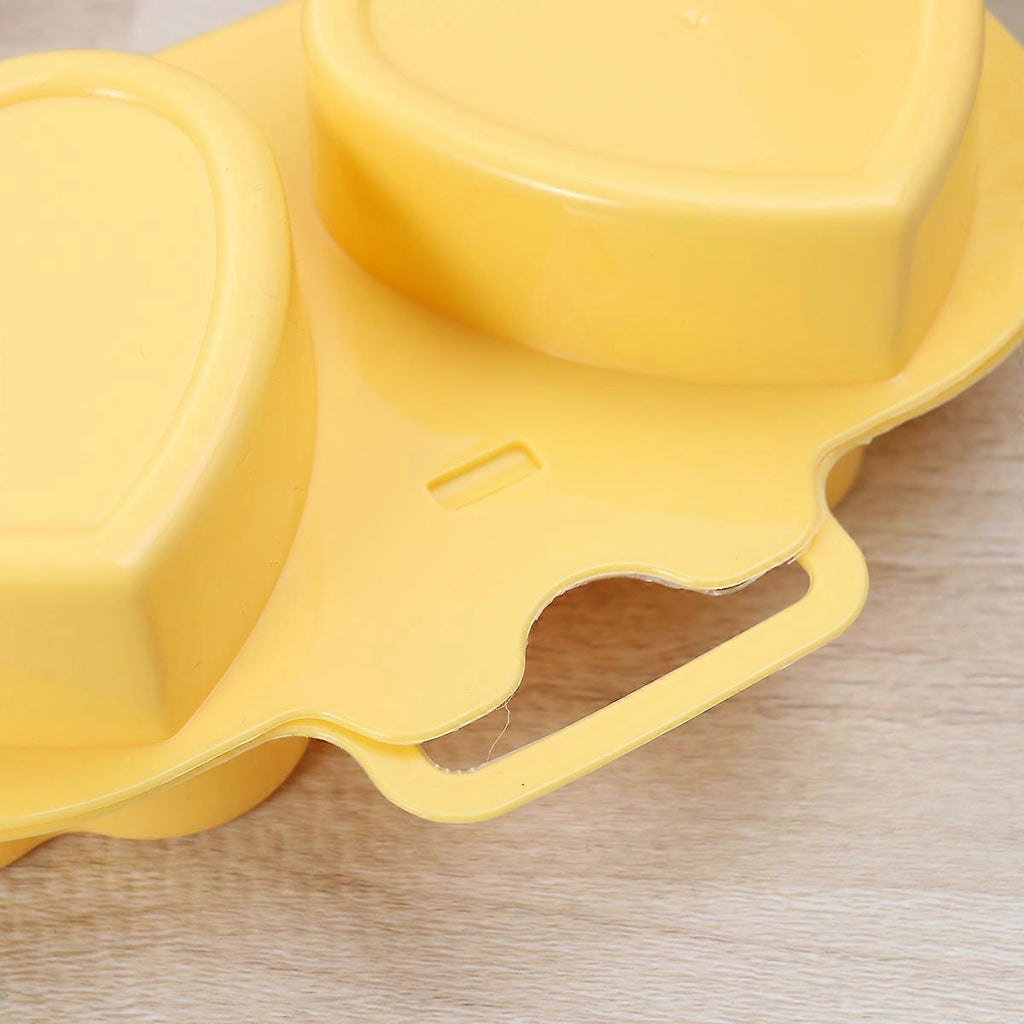 Mini Heart & Flower Shaped Egg Cooker, Microwave Steamer