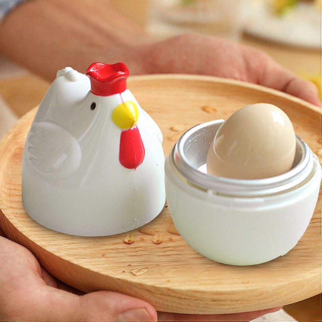 Animal Shaped Microwave Egg Cooker for Single Egg