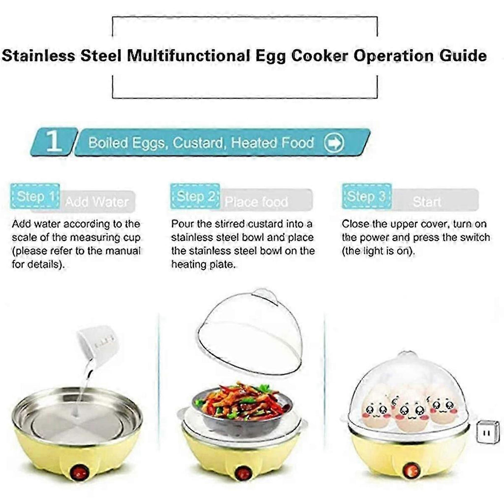 Rapid 7-Egg Electric Cooker for Hard Boiled Eggs